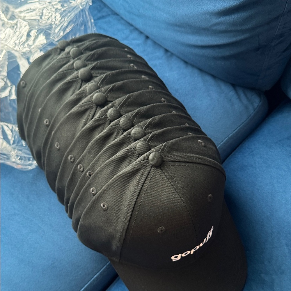 Black gopuff baseball Cap